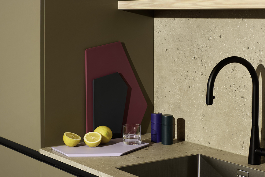 Bergen Mlinček za sol ali poper, 12 cm, indigo