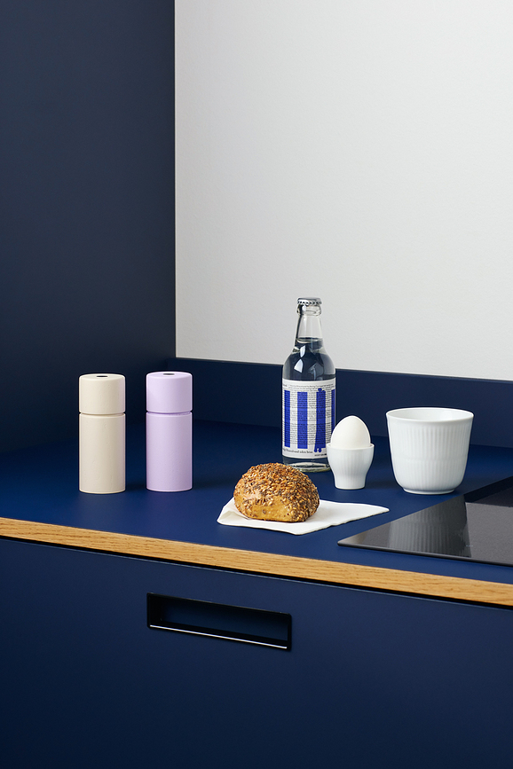 Bergen Μύλος για αλάτι ή πιπέρι, 12 cm, ίντιγκο