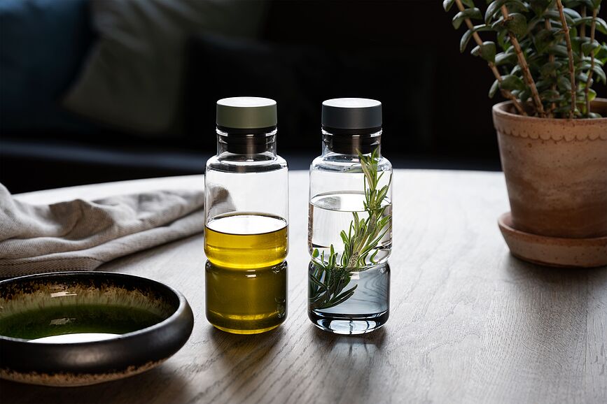 Billund Distributeur à huile et vinaigre 260 ml, vert