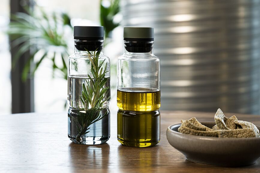 Billund Dozownik za olje ali kis, 260 ml, zelen