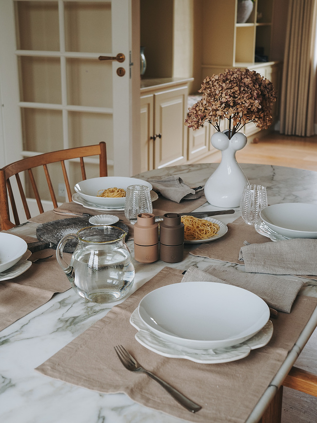 Billund Mlinčka za sol in poper, temno modra in svetlo siva, 2 kosa