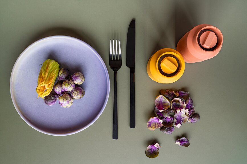 Billund Μύλος για αλάτι ή πιπέρι, χρώμα κάρυ