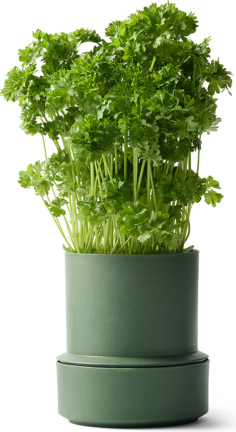 Billund Pot à fleurs auto-arrosant, vert