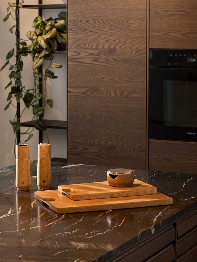 Champagne Daska za rezanje velika prirodni hrast