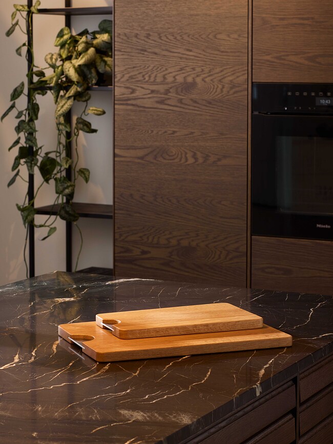 Champagne Daska za rezanje velika prirodni hrast