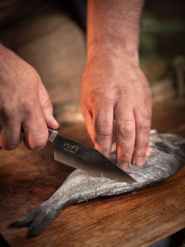 Cuchillo Pelador Viking