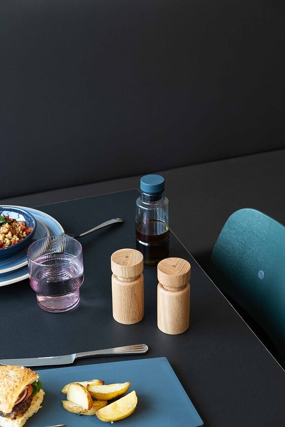 Helsinki Mlinčki za sol in poper, 11 cm, naravni hrast, 2 kosa