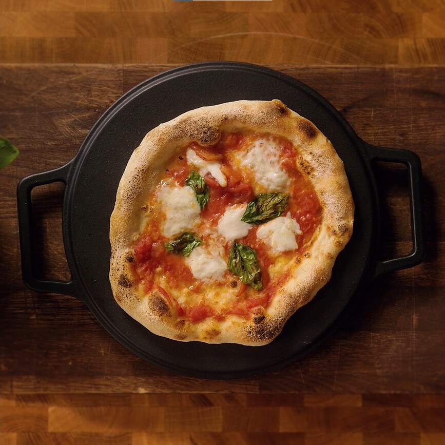 Kim Bo Cocotte multifonctionnelle, 6,4 L, en fonte, avec couvercle grill