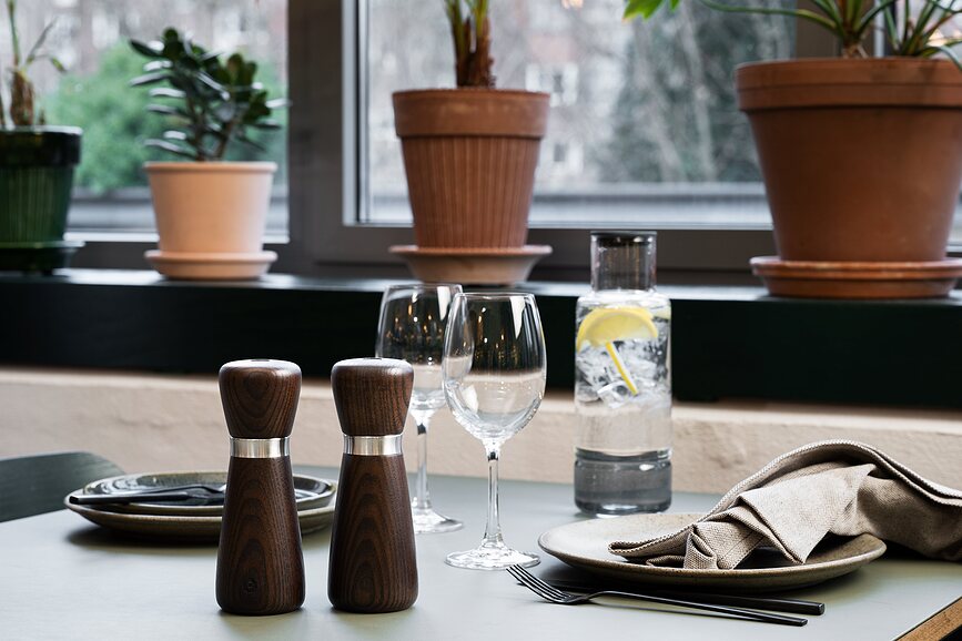 Kyoto Mlinček za sol ali poper, 17 cm, hrastov les