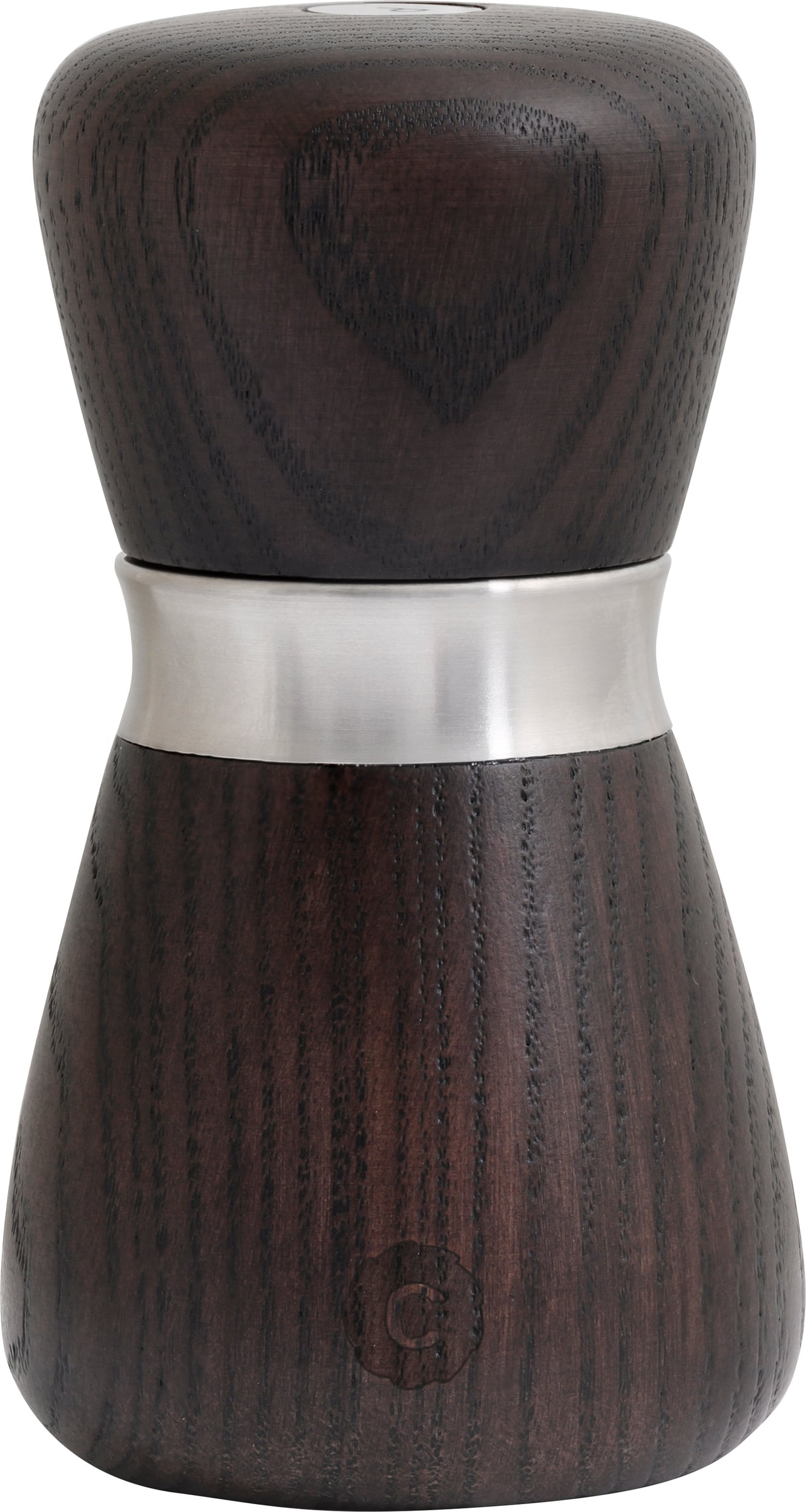 Kyoto Salz- oder Pfeffermühle 10 cm braun Eschenholz