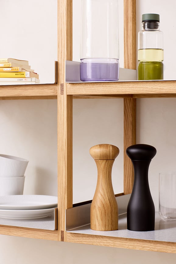 Lyon Mlinček za sol in poper, 19 cm, naravni hrast