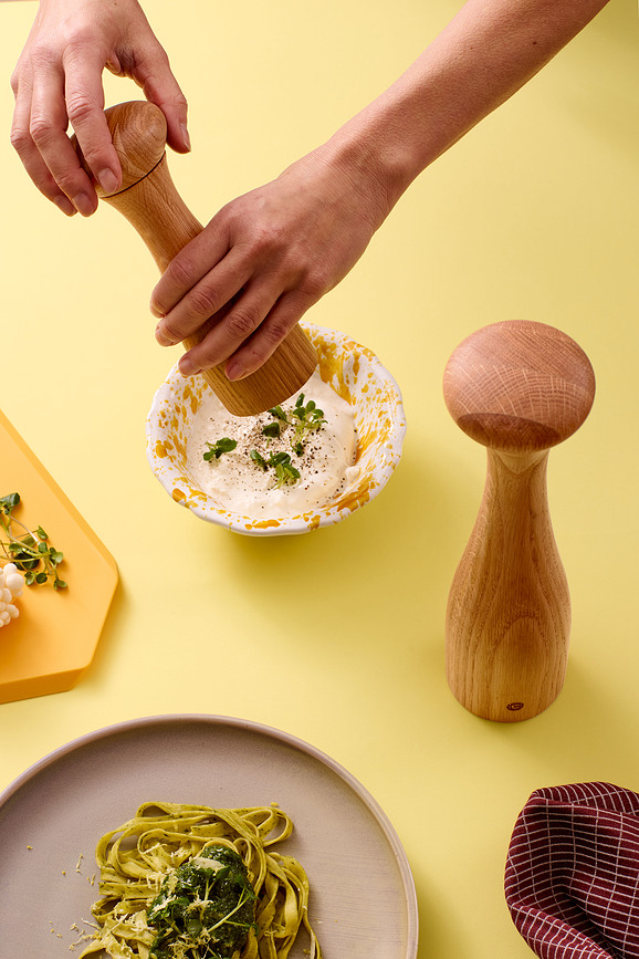 Lyon Μύλος για αλάτι και πιπέρι, 30 cm, μαύρη οξιά