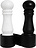 Macinasale e pepe Mini Grinder bianco e nero 2 pz.
