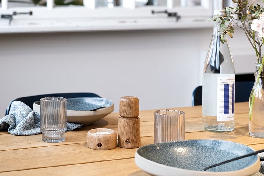 Molinillo de madera de roble Stockholm, 11 cm, para sal o pimienta