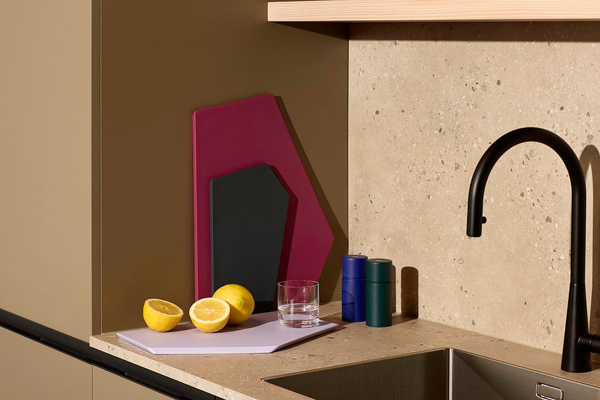 Molinillo para sal o pimienta Bergen, 12 cm, índigo