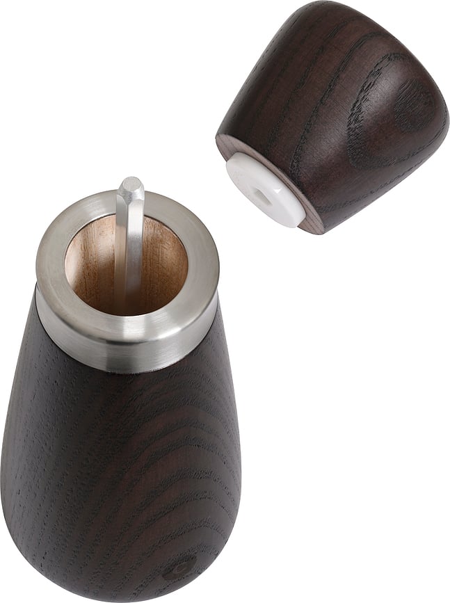 Molinillo para sal o pimienta de madera de roble Kyoto, 17 cm