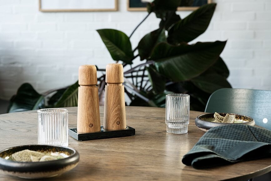 Molinillo de Sal o Pimienta Stockholm, 17 cm, verde oscuro