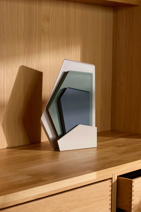 Soporte para tablas de cortar Zurich, beige