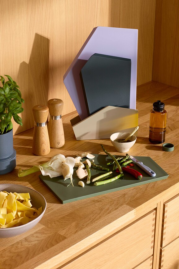 Soporte para tablas de cortar Zurich, beige