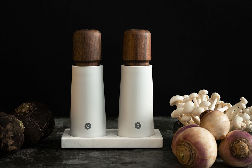 Stockholm Mlinček za sol ali poper, 17 cm, bel, porcelanast