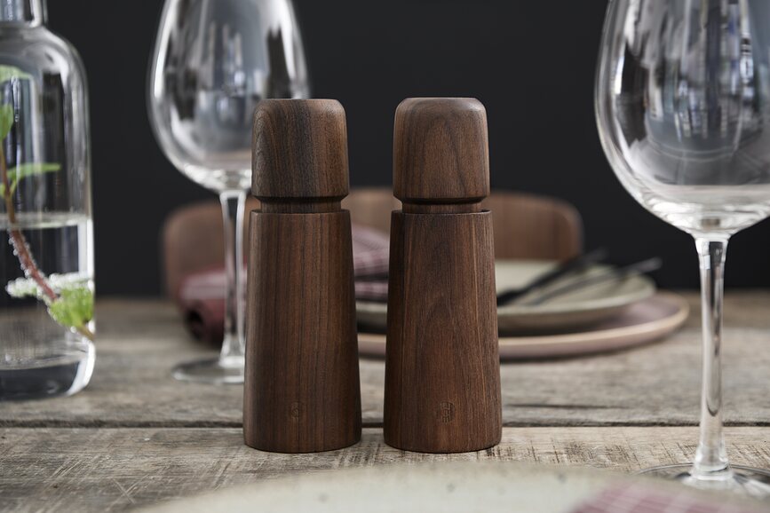 Stockholm Mlinček za sol ali poper, 17 cm, temno zelen