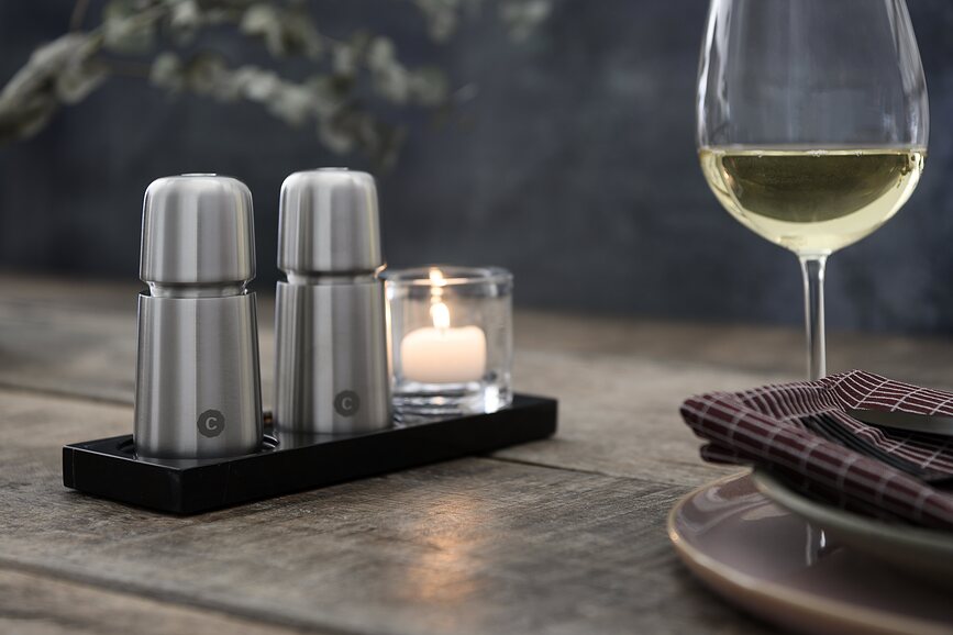 Stockholm Moulin à Sel ou à Poivre 17 cm, en acier