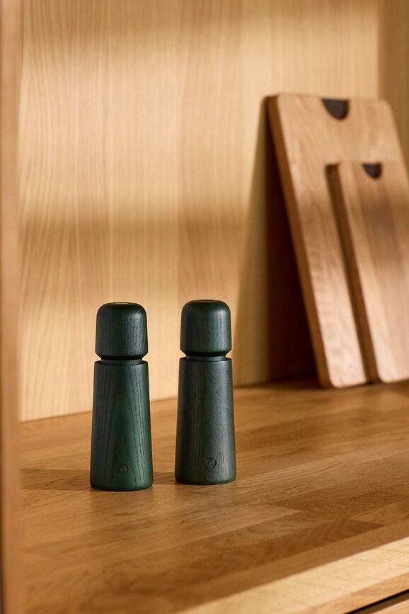 Stockholm Μύλος Αλατιού ή Πιπεριού, 17 cm, ξύλο καρυδιάς