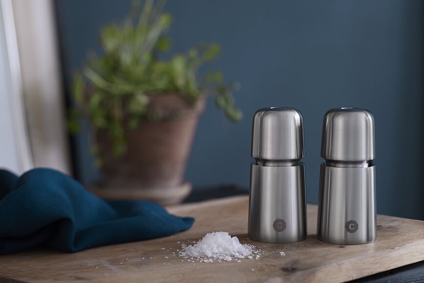 Stockholm Μύλος για αλάτι ή πιπέρι, 17 εκ., ατσάλινος