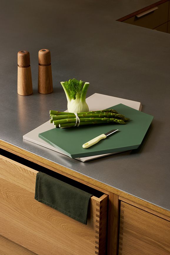 Tabla de cortar Zurich, talla L, granate