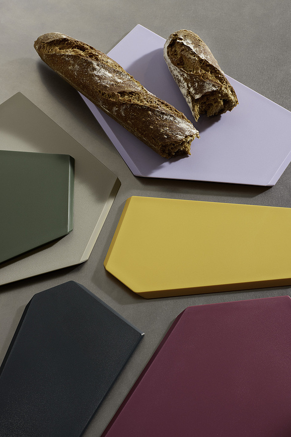 Tabla de cortar Zurich, talla L, granate