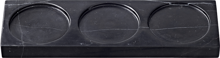 Tabletopper Βάση για Μύλους, 22 cm, μαρμάρινη, μαύρη