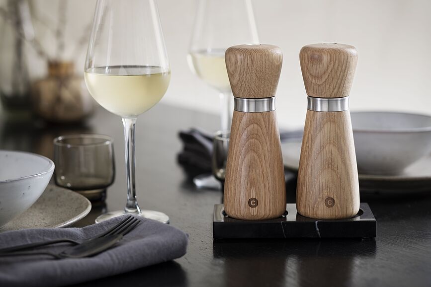 Tabletopper Podložak za mlince 15 cm bijeli mramorni