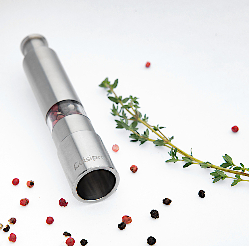 Cuisipro Mini Mlinček za poper ali sol, jeklen