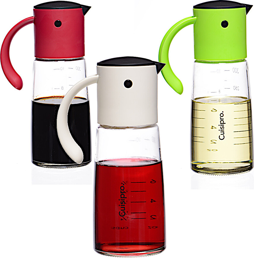 Dosificador para aceite o vinagre Cuisipro, rojo