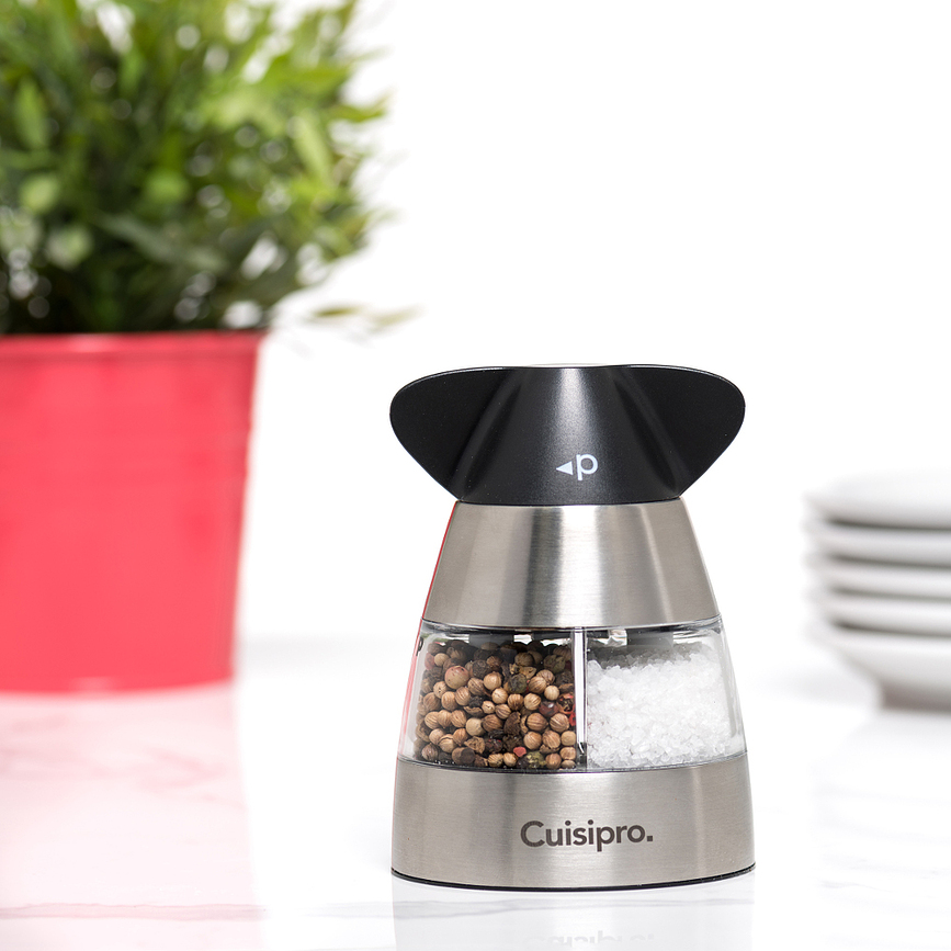 Dual Μύλος για αλάτι και πιπέρι