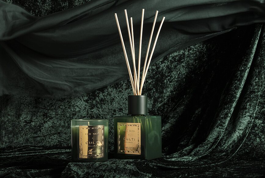 Culti Elie Saab Golden Dišeča sveča, 270 g