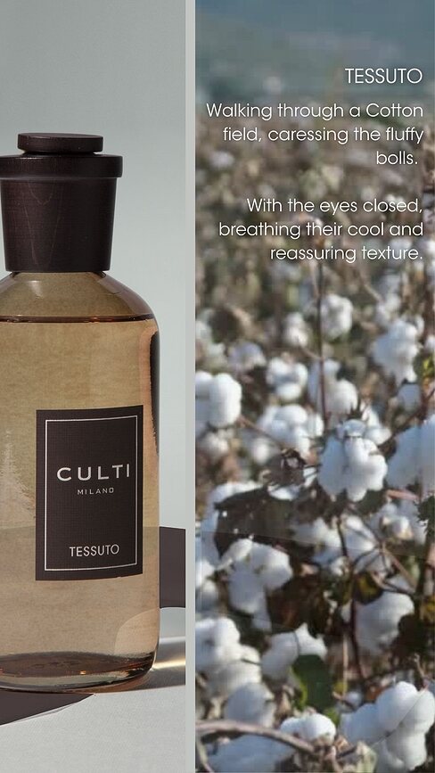 Culti Stile Colours Diffuseur de Parfum Tessuto, 500 ml