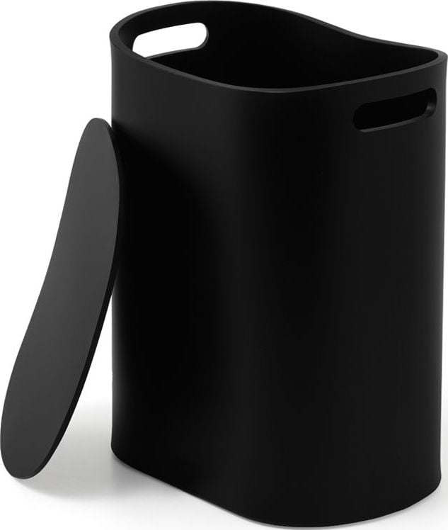 All In Wäschekorb 48,5 cm schwarz matt