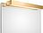 Aplique de espejo Box Clip On, 60 cm, LED, 2700K, dorado mate