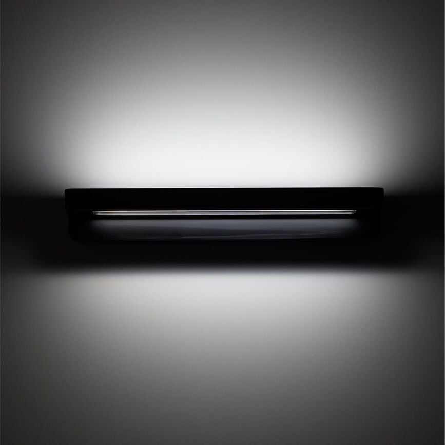 Aplique de Pared Form, 34 cm, negro mate