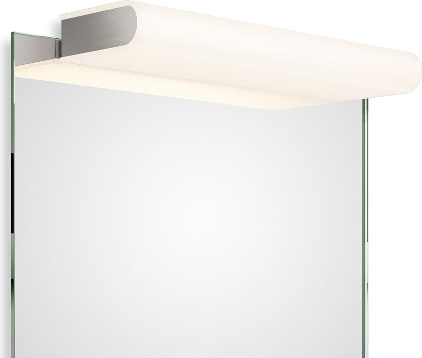 Aplique para espejo Book Clip On, de níquel, 40 cm