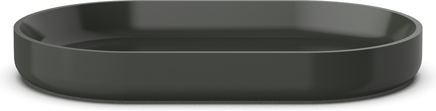 Badkamer bakje Of Line 20 cm zwart