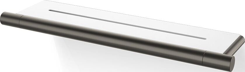 Bar Duschregal dunkles Metall matte