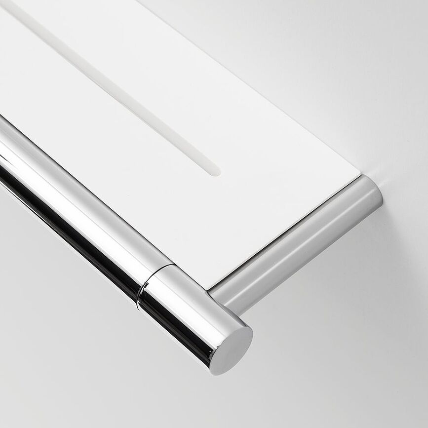 Bar Étagère de Douche, métal foncé mat