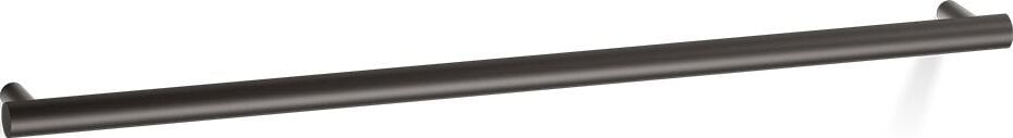 Bar Handtuchreling 60 cm dunkles Metall matte