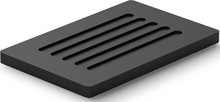 Bar Porte-Savon, noir mat