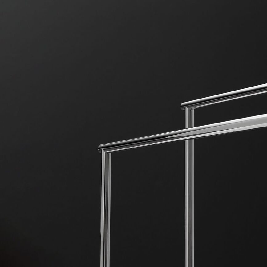 Bar Σταντ Πετσετών, σκούρο μέταλλο, ματ