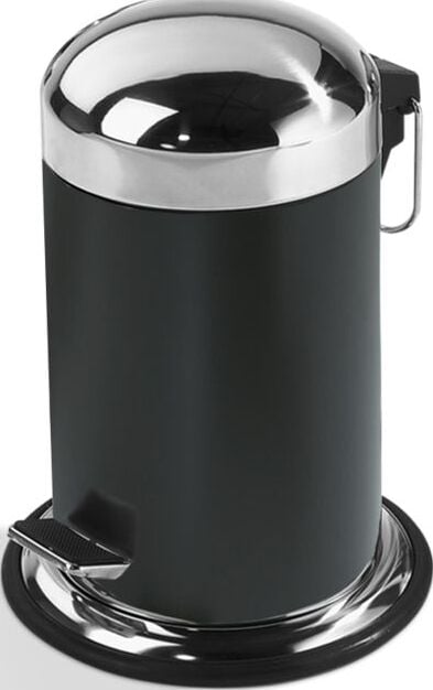 Basic Badezimmer-Abfallbehälter 31 cm schwarz
