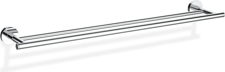 Basic Handtuchreling 65 cm Chrom doppelt