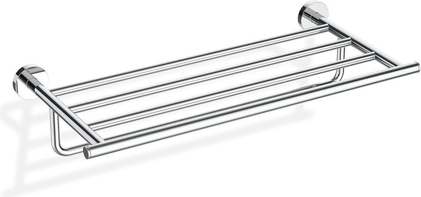 Basic Handtuchreling Chrom mit Ablagebrett
